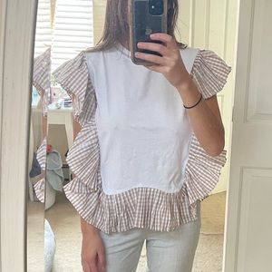 English Factory Curtain Top